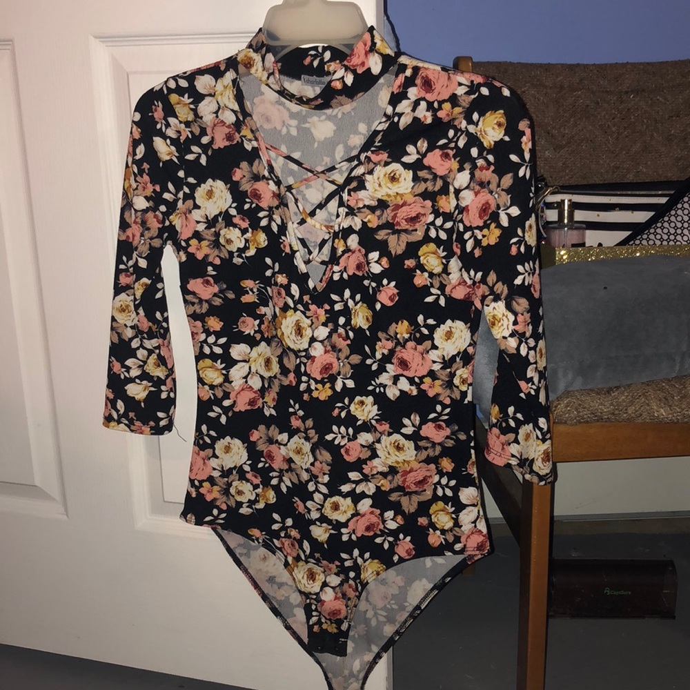 Floral bodysuit